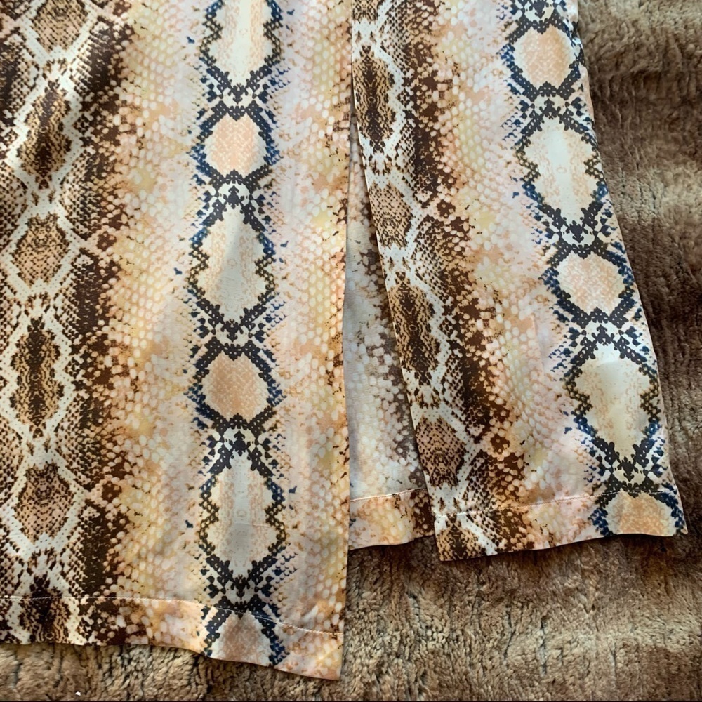 Maje Python Print Slip Skirt - Picture 5 of 10